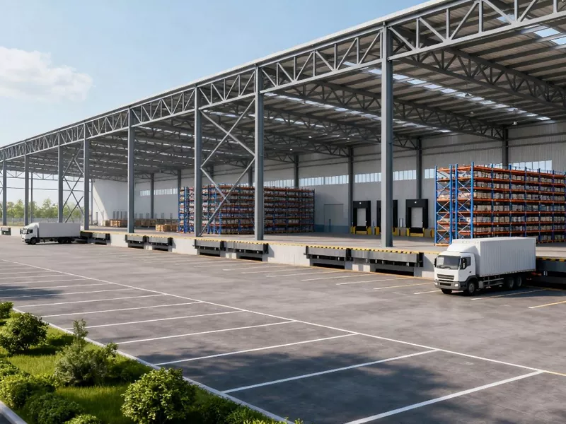 בניין מרכז הפצה למבנה פלדה